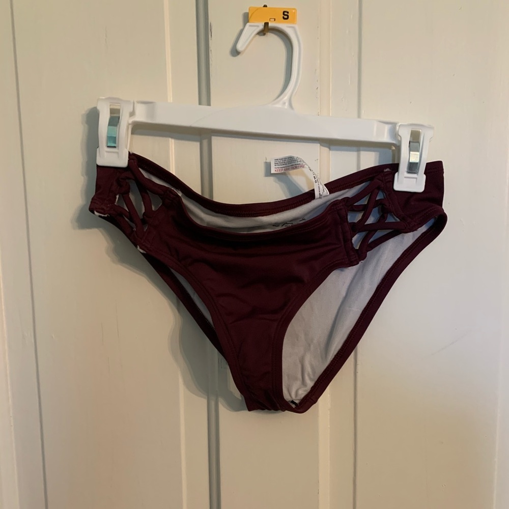 Urban Outfitters grape bikini bottom